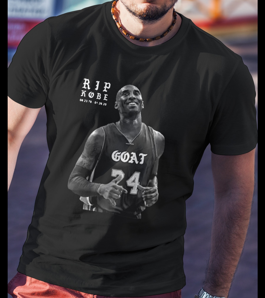 RIP Kobe 08 23 78 - 01 26 20 GOAT 24 T-Shirt