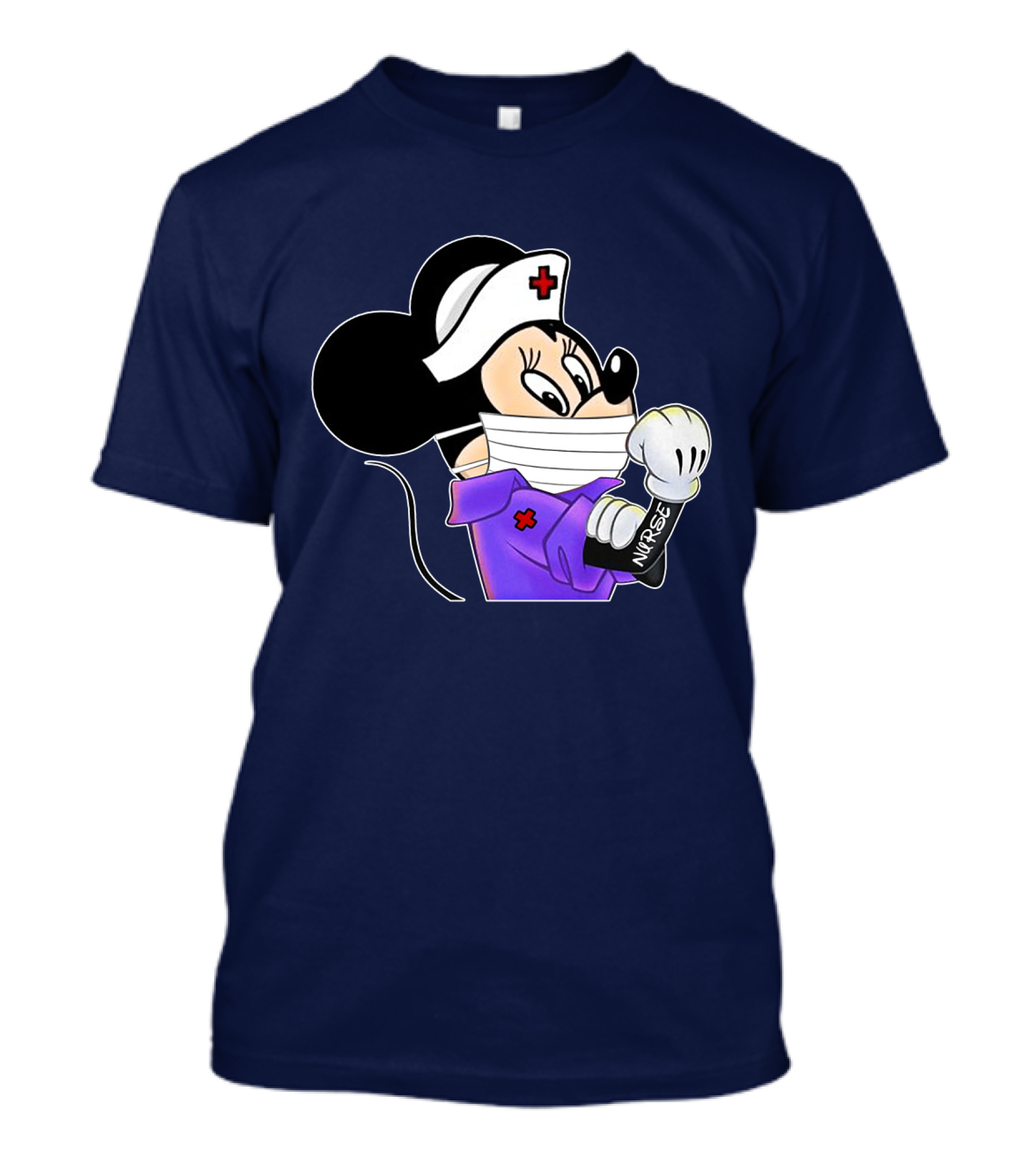 Minnie Nurse Strong Healthcare Worker T-Shirt