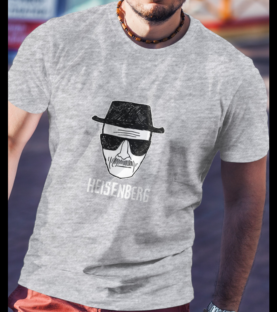 Heisenberg Hat Sunglasses Mask Face T-Shirt