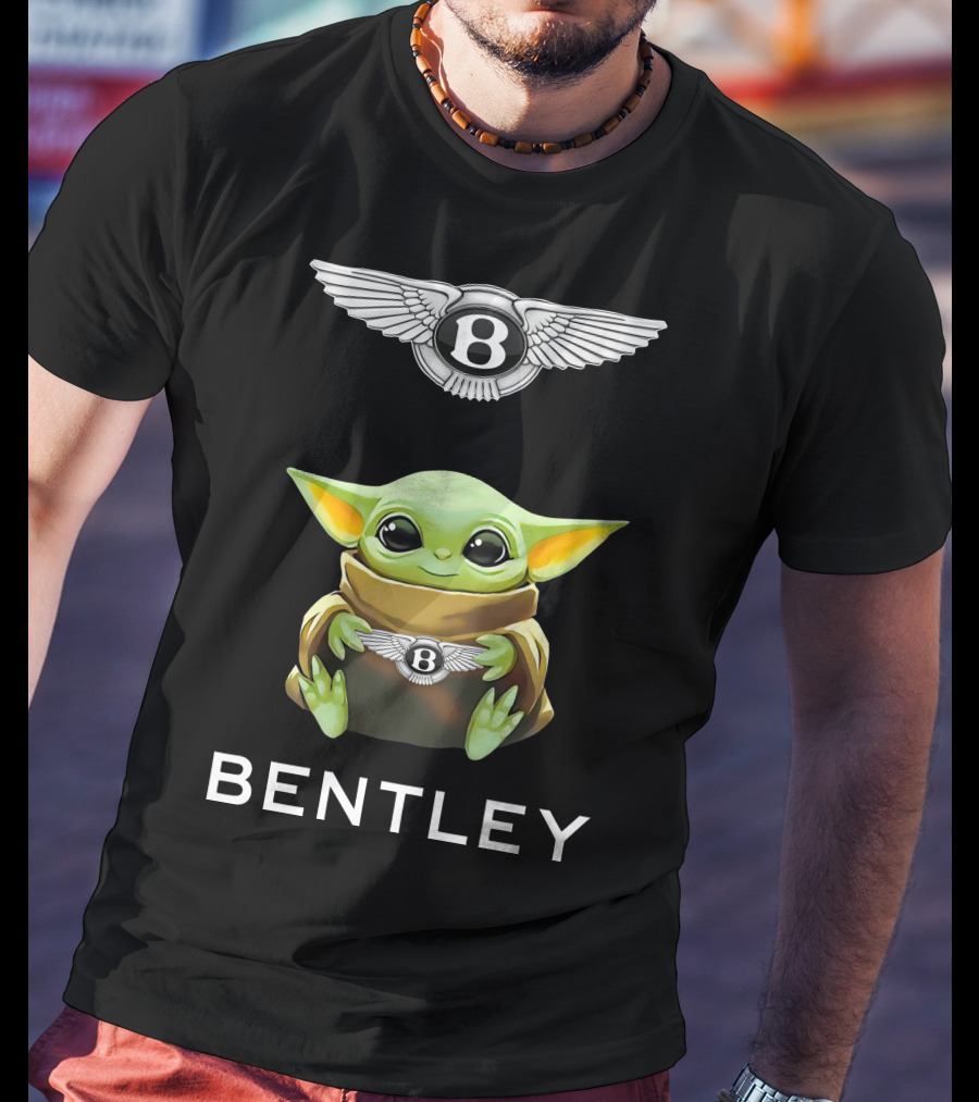 Bentley Baby Yoda Hug T-Shirt