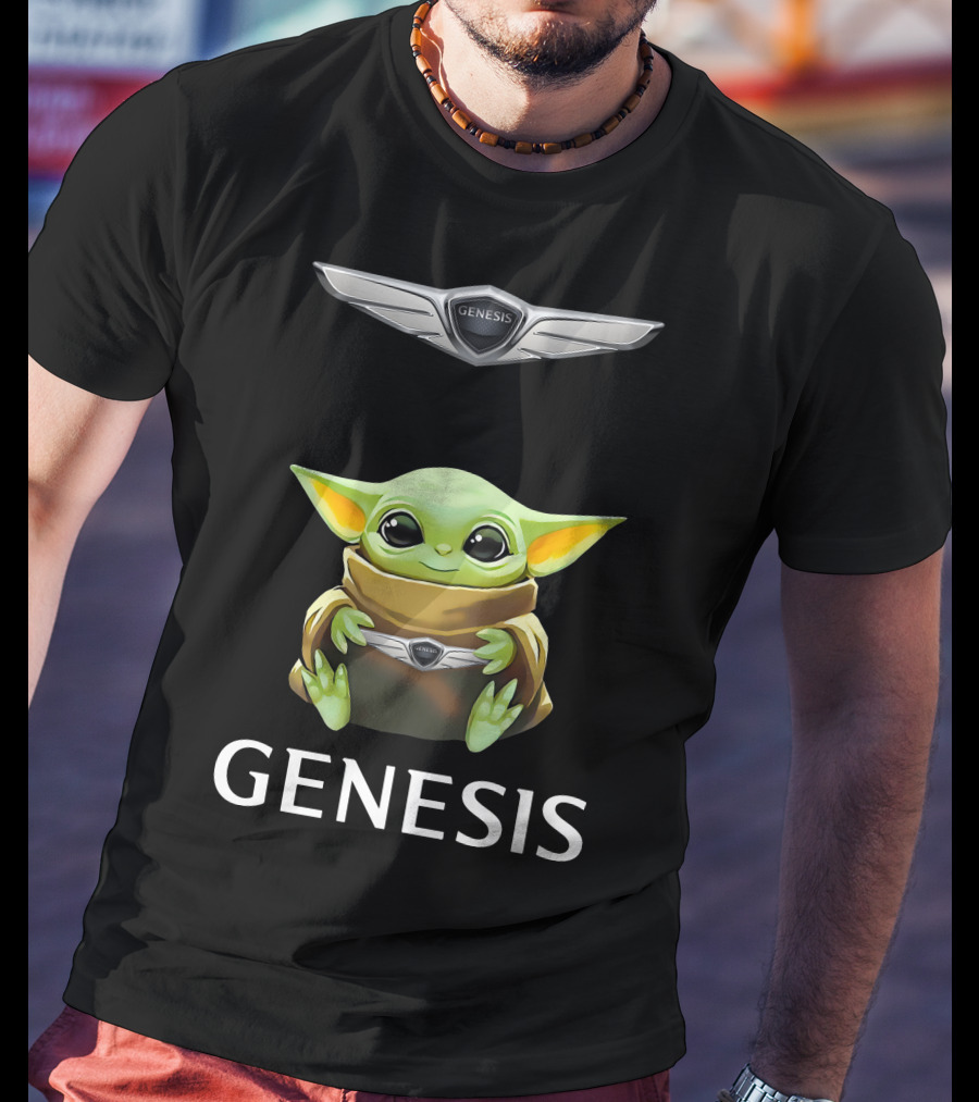 Star Wars Baby Yoda Embrace Genesis T-Shirt
