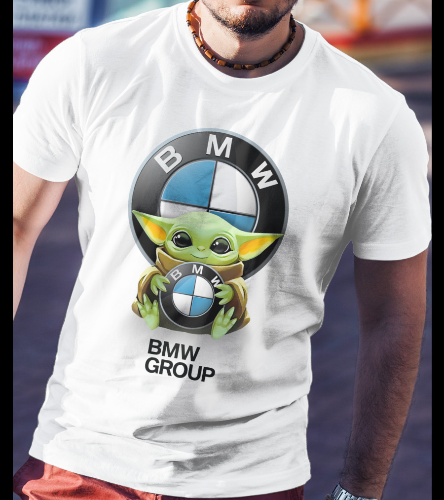 Baby Yoda Hug BMW Group T-Shirt