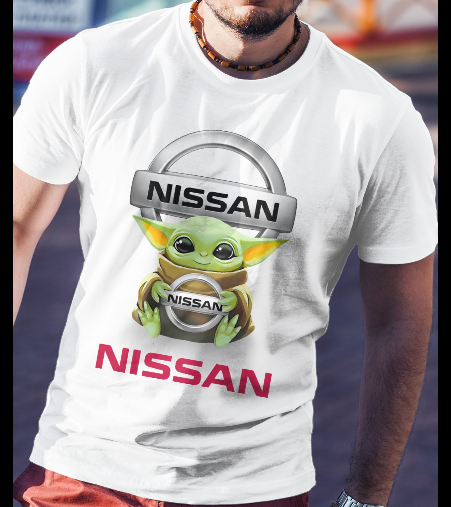 Baby Yoda Holding Nissan T-Shirt