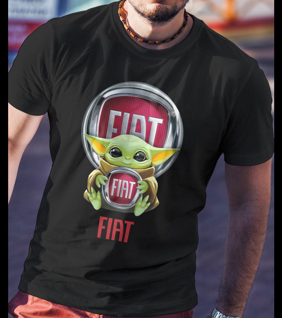 Grogu Cuddles Fiat T-Shirt