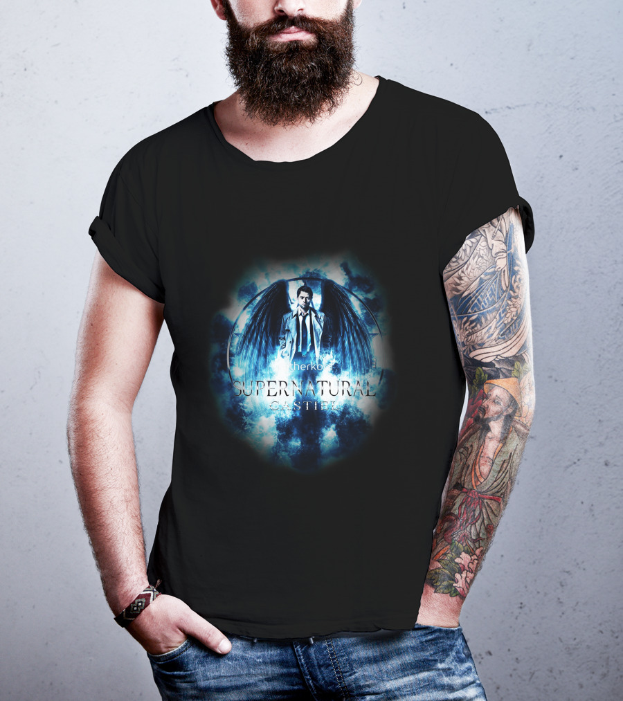 Supernatural Castiel Angelic Aura T-Shirt