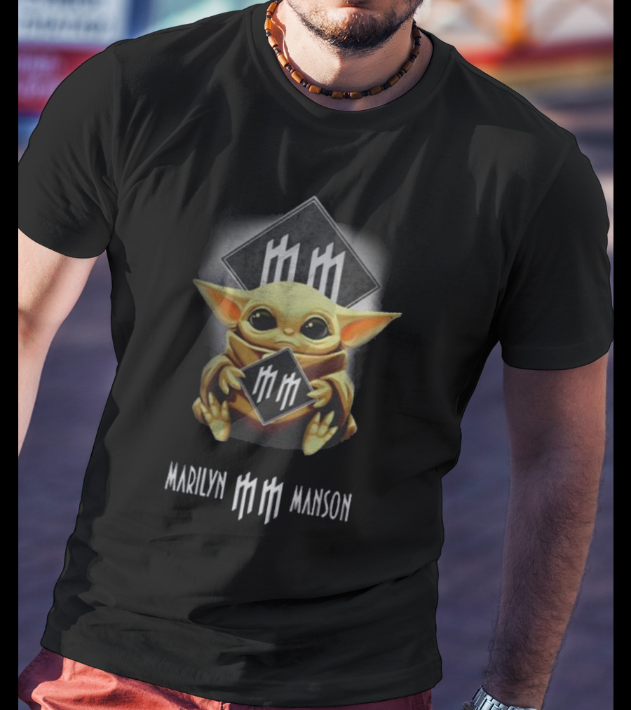 Marilyn Manson MM Baby Yoga T-Shirt
