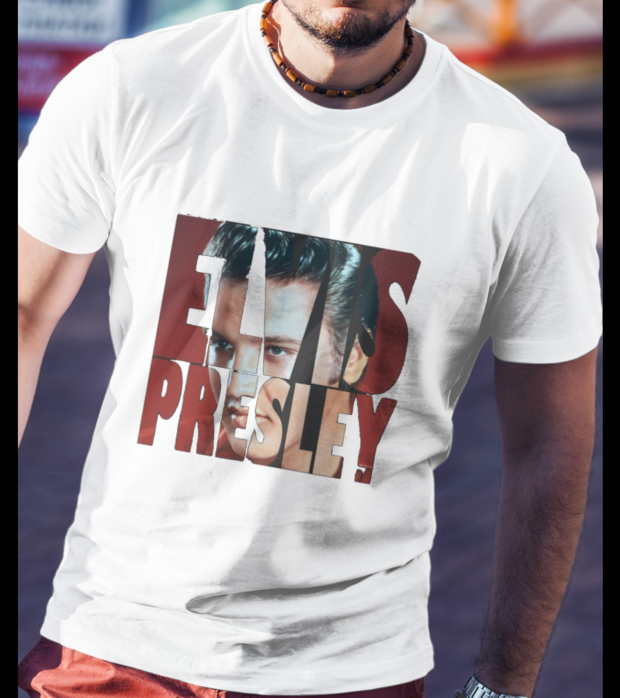 Elvis Presley Photo Collage Last EDT T-Shirt