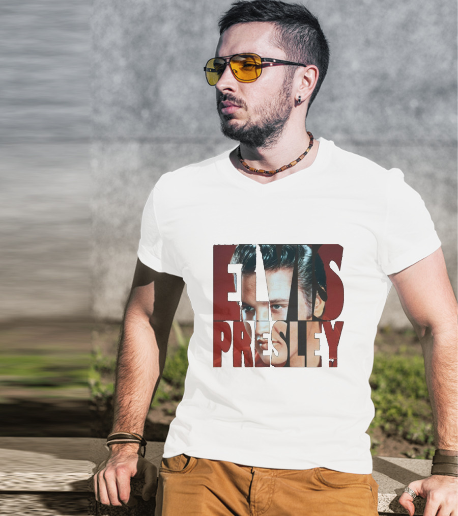 Elvis Presley Photo Collage Last EDT T-Shirt
