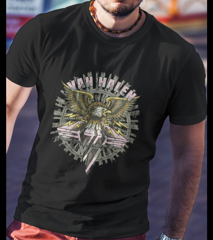 Van Halen Eagle Edition Lightning Wings T-Shirt