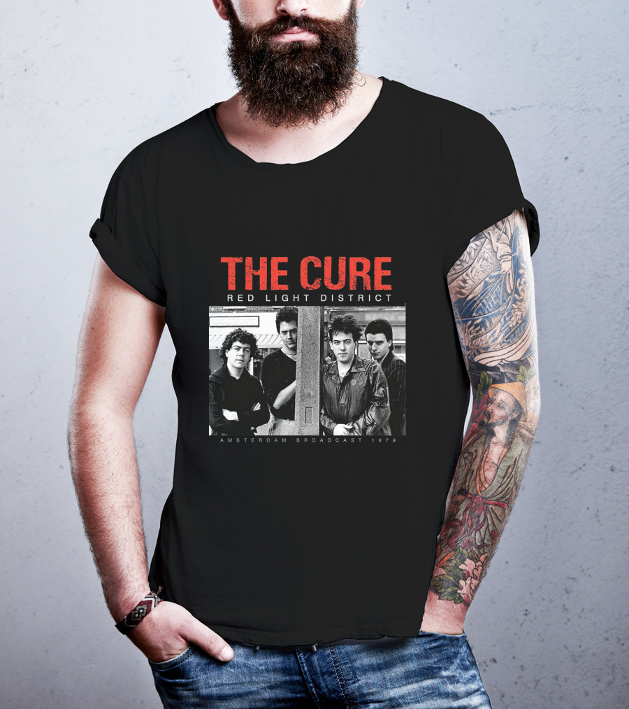 The Cure Red Light District Amsterdam Broadcast 1979 T-Shirt