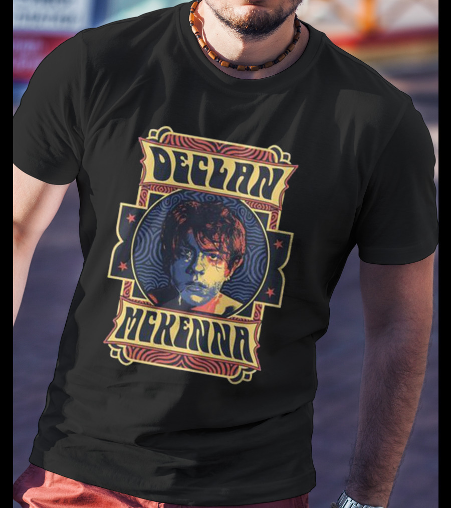 Declan McKenna Psychedelic Portrait Retro Design Merch New T-Shirt
