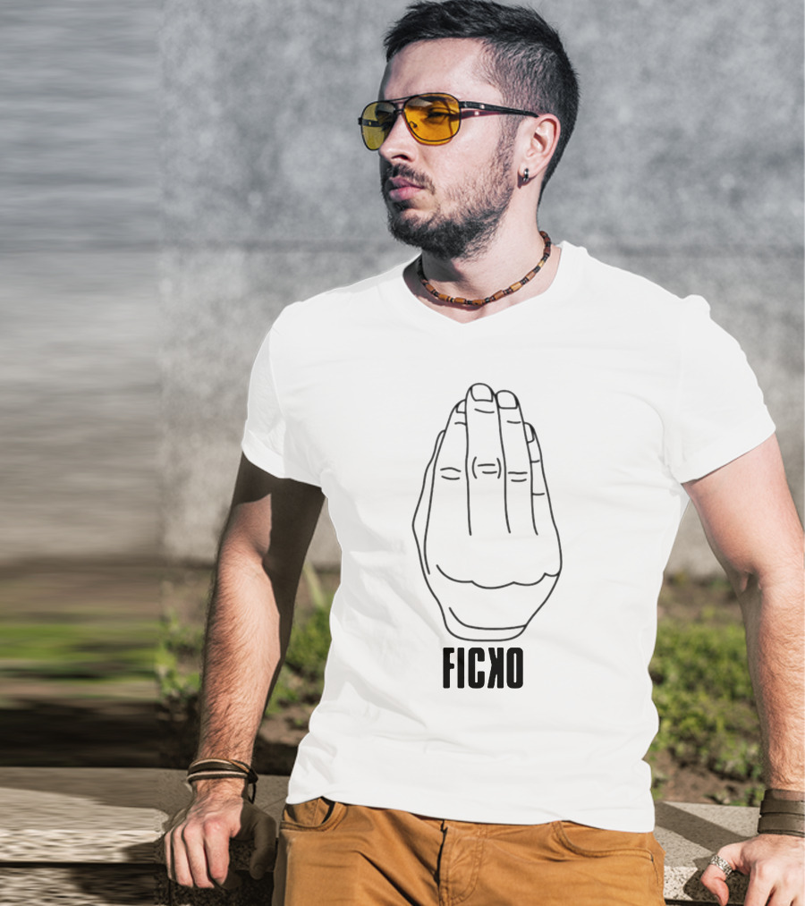 Ficko Hand Gesture Iconic T-Shirt