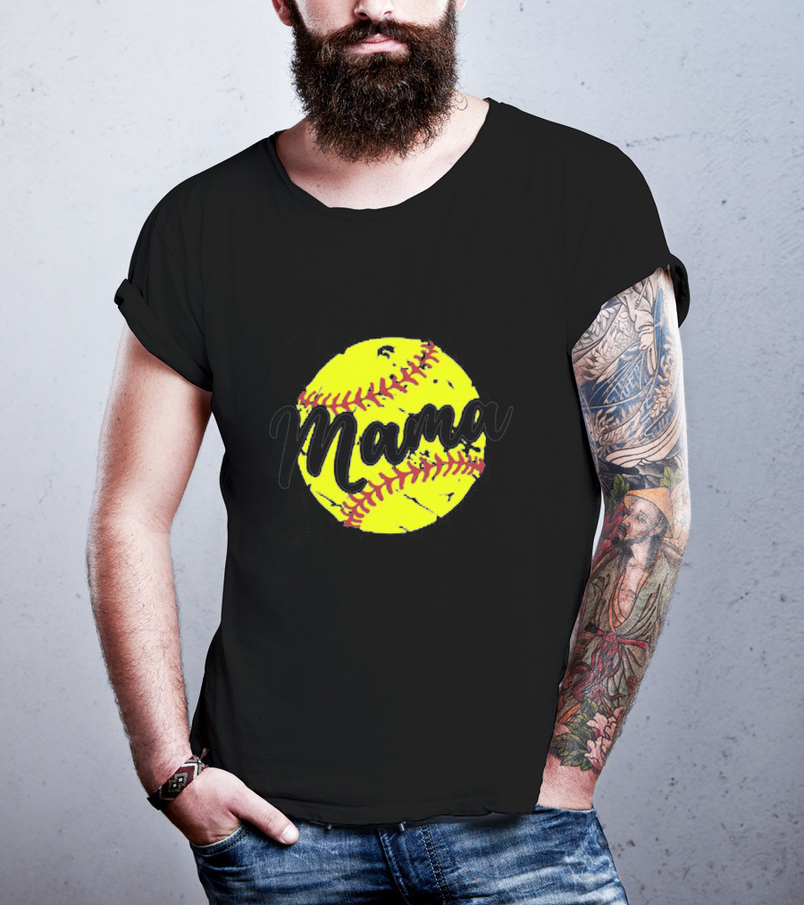 Mama Softball Love T-Shirt