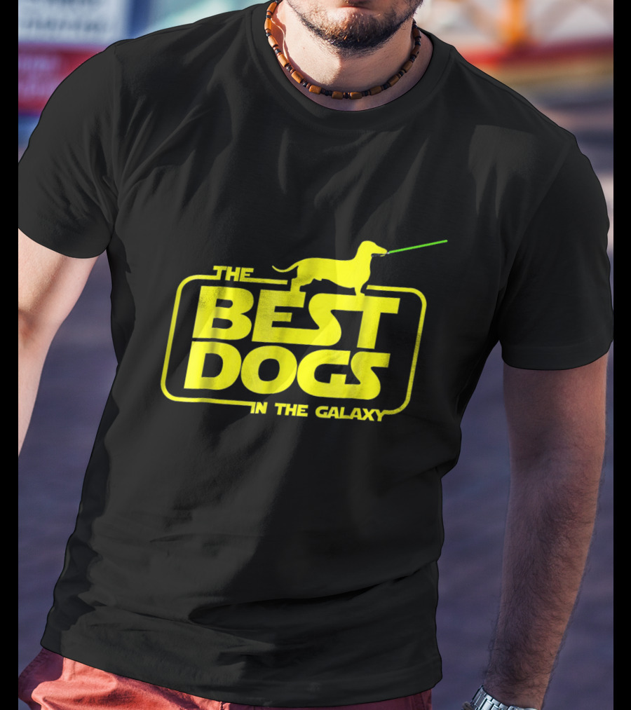 Best Dogs In The Galaxy Dachshund Star Wars T-Shirt