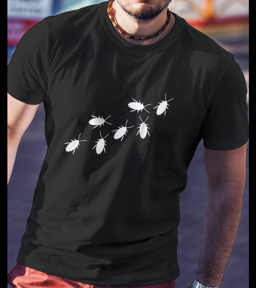 Cockroaches White T-Shirt