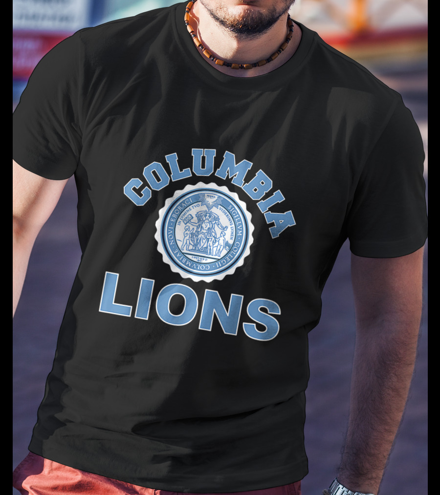 Columbia University 1754 Lions Seal New York Sigillum Novum Eboracense T-Shirt