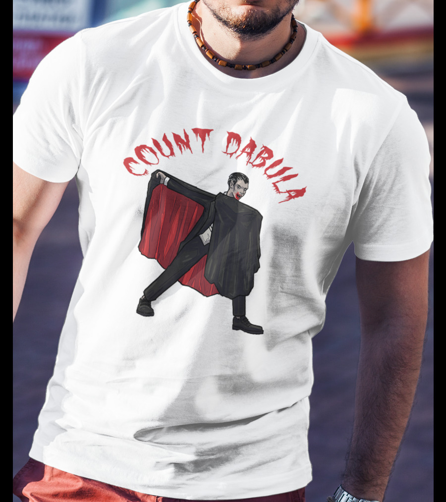 Count Dabula Dabbing Vampire Dracula T-Shirt