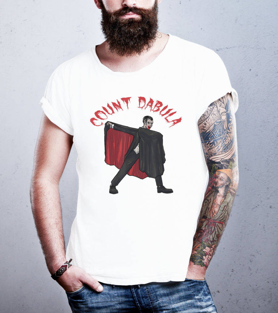 Count Dabula Dabbing Vampire Dracula T-Shirt