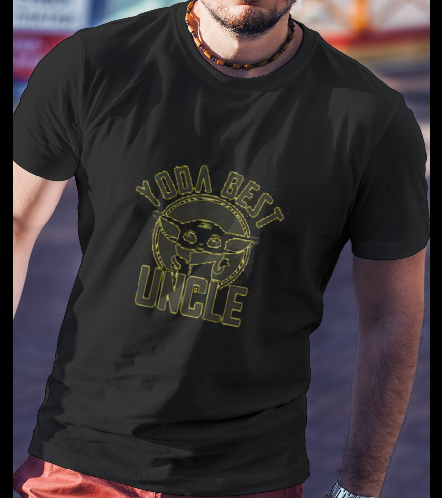 Yoda Best Uncle Cute Alien Character T-Shirt