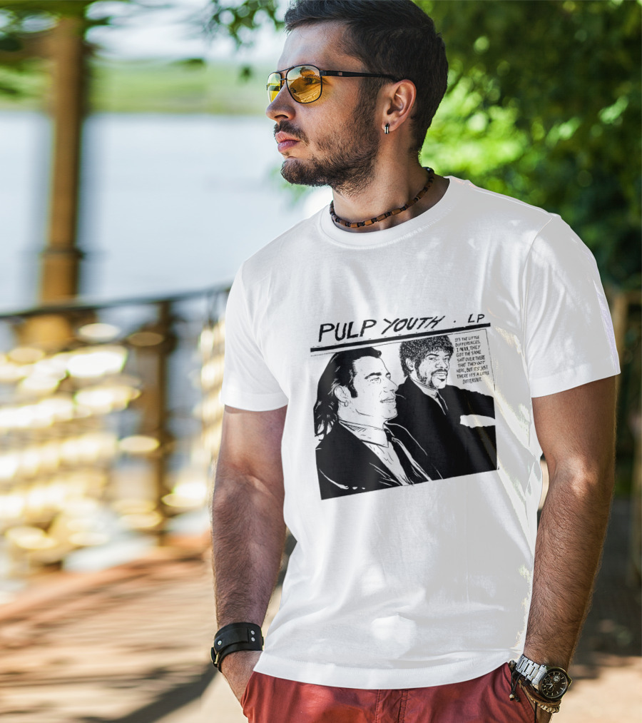 Pulp Youth LP Vintage Characters Comic T-Shirt