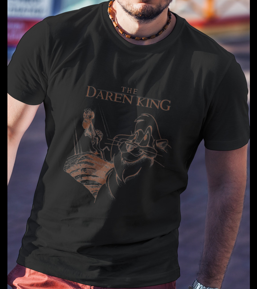 The Daren King Parody Featuring Cartoon Animal Rock Climb Drawing T-Shirt