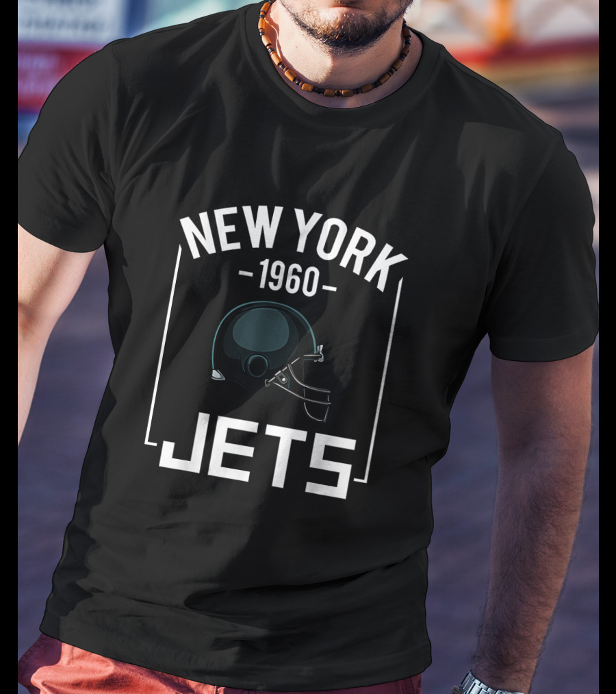 New York Jets 1960 Football Helmet T-Shirt