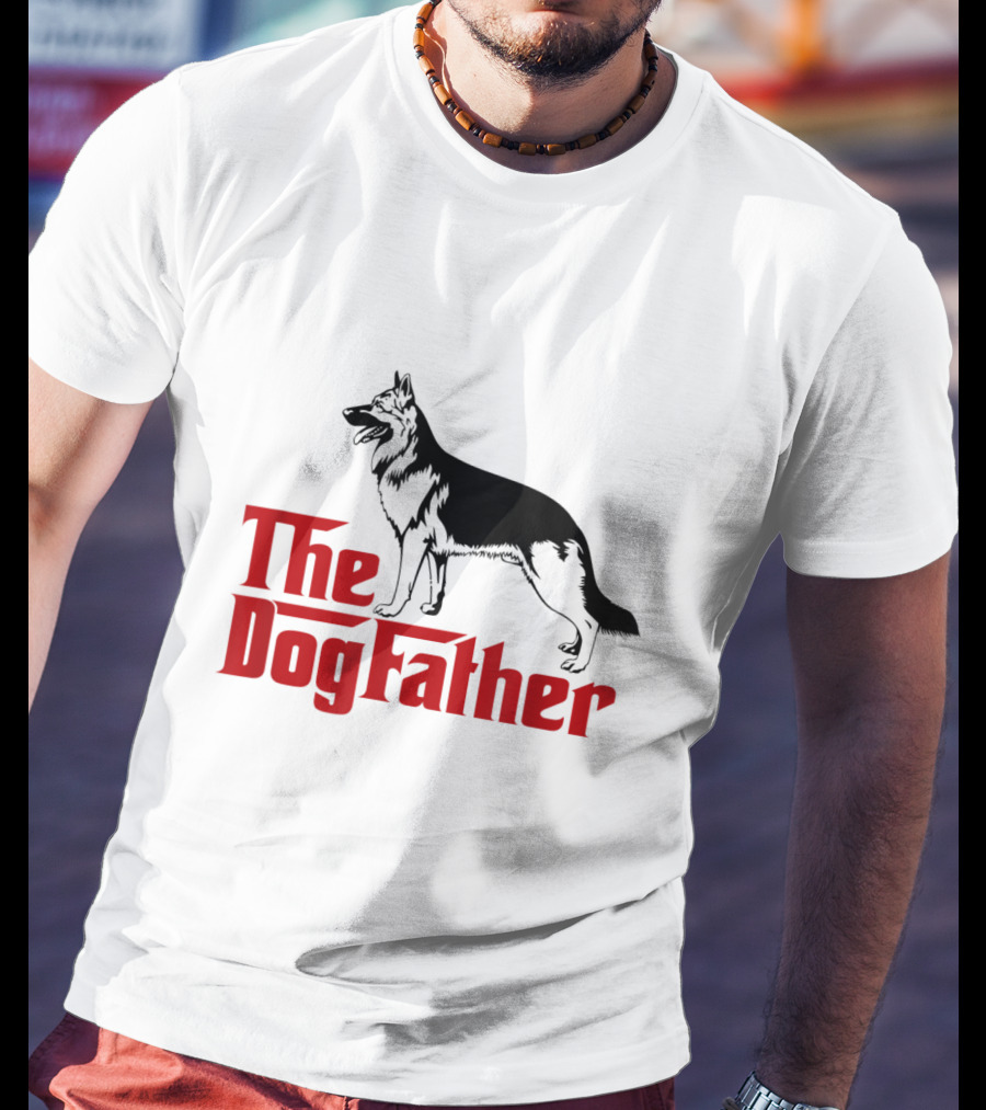 The Dogfather German Shepherd I Love My Pet Funny T-Shirt