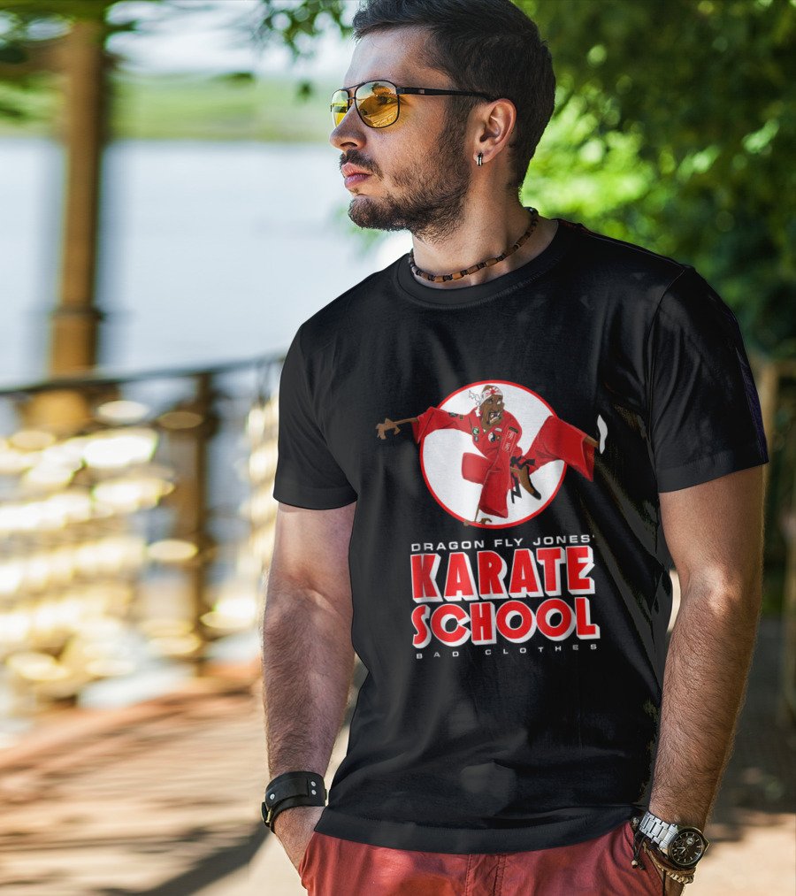 Dragon Fly Jones' Karate School Bad Clothes T-Shirt