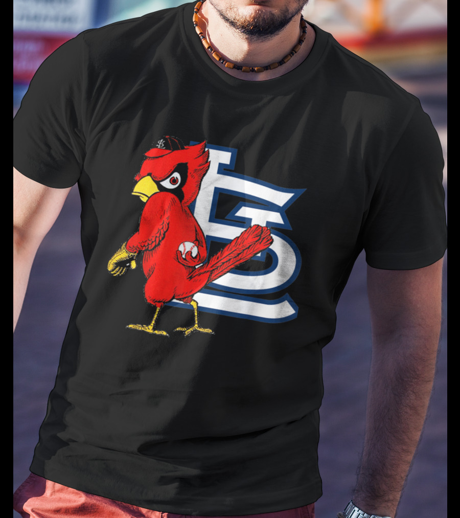 St Louis Cardinals Baseball Fan Jersey Sports Team Cardinal T-Shirt