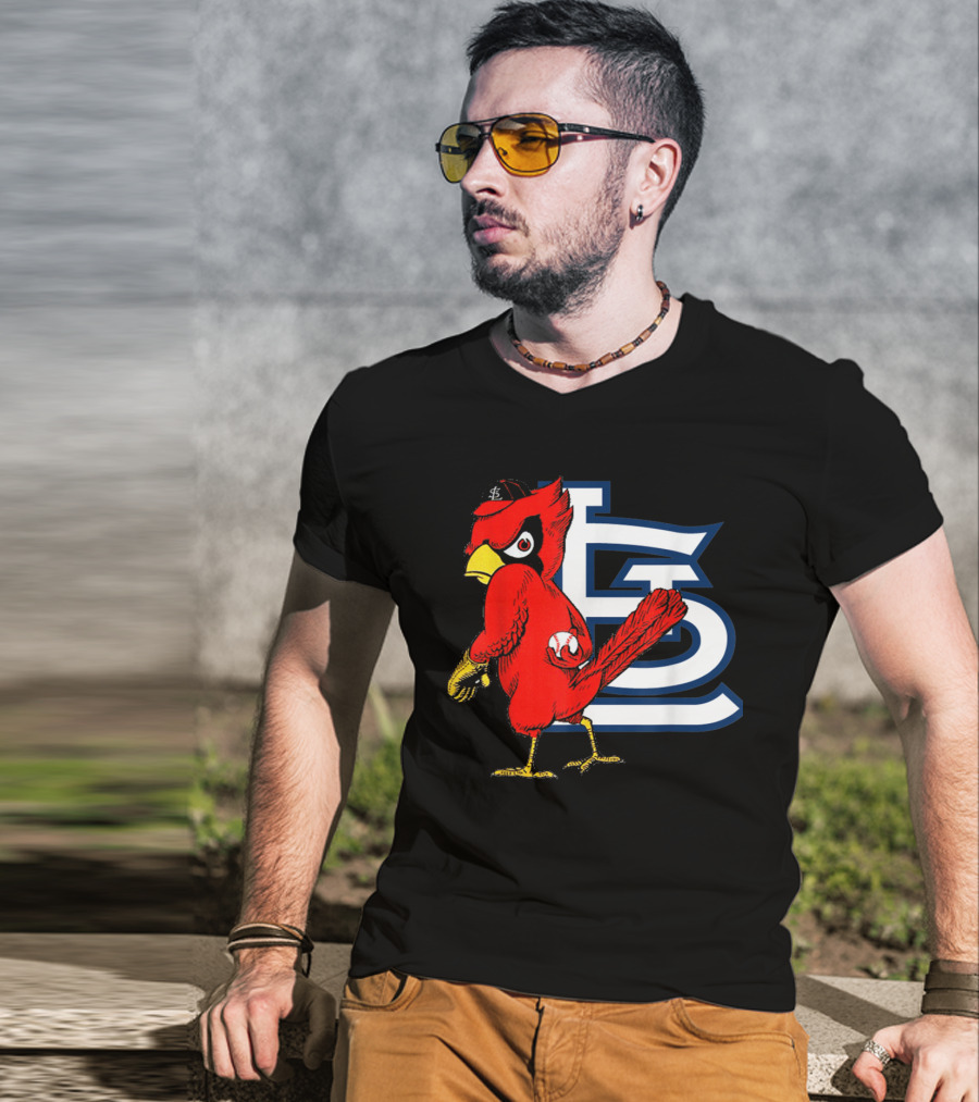 St Louis Cardinals Baseball Fan Jersey Sports Team Cardinal T-Shirt