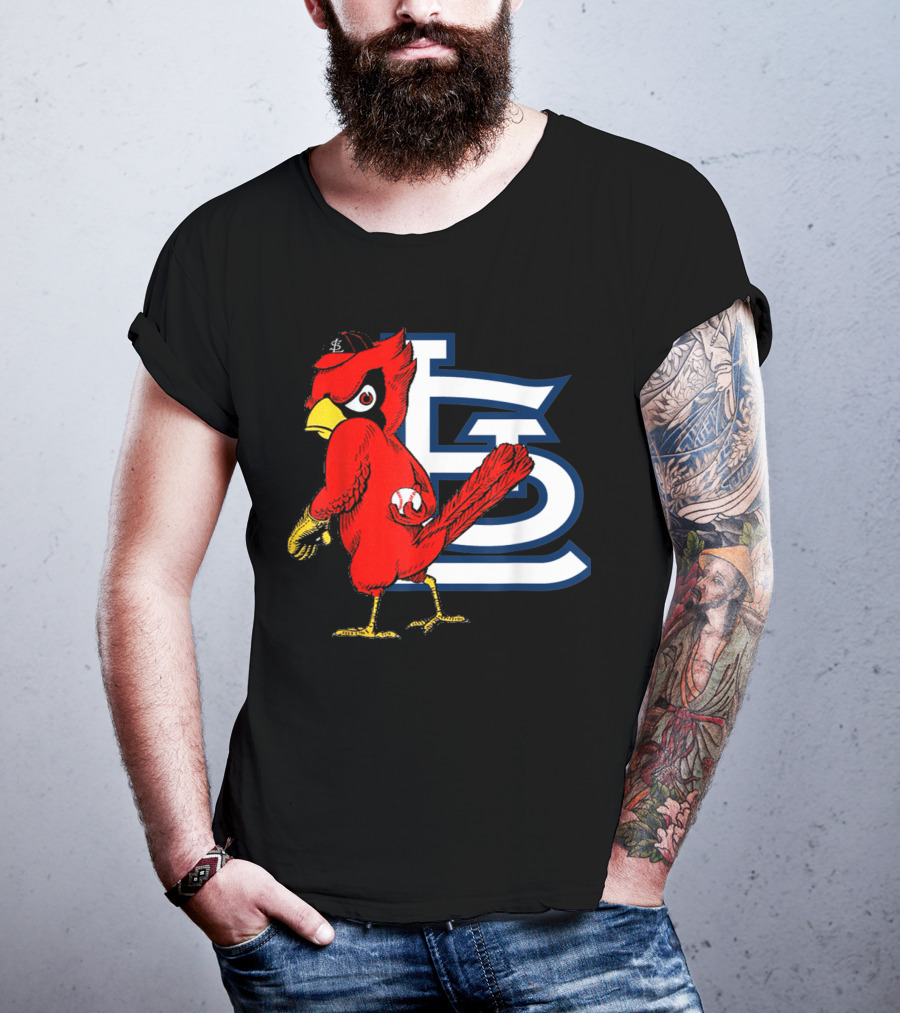 St Louis Cardinals Baseball Fan Jersey Sports Team Cardinal T-Shirt