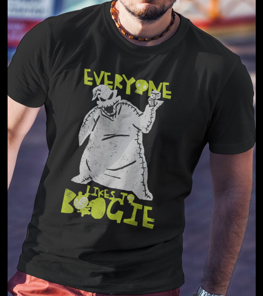 Everyone Likes To Boogie Disney The Nightmare Before Christmas Oogie Boogie T-Shirt