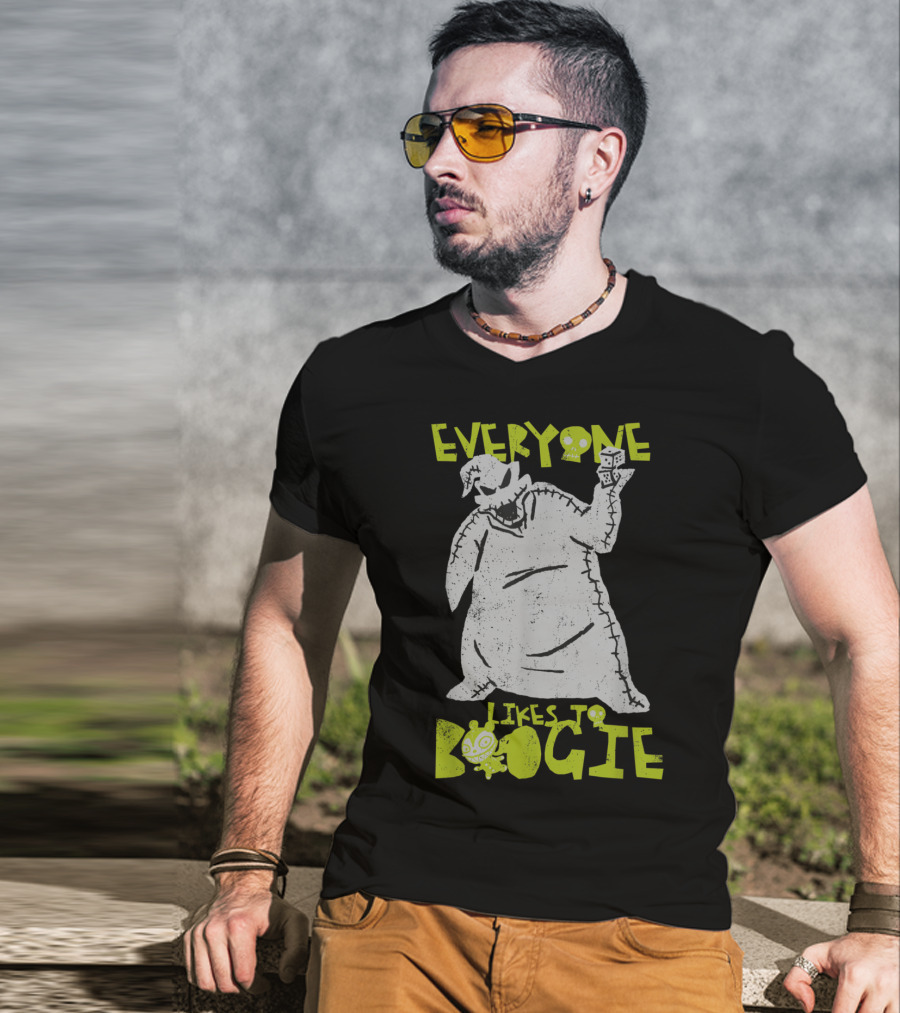 Everyone Likes To Boogie Disney The Nightmare Before Christmas Oogie Boogie T-Shirt