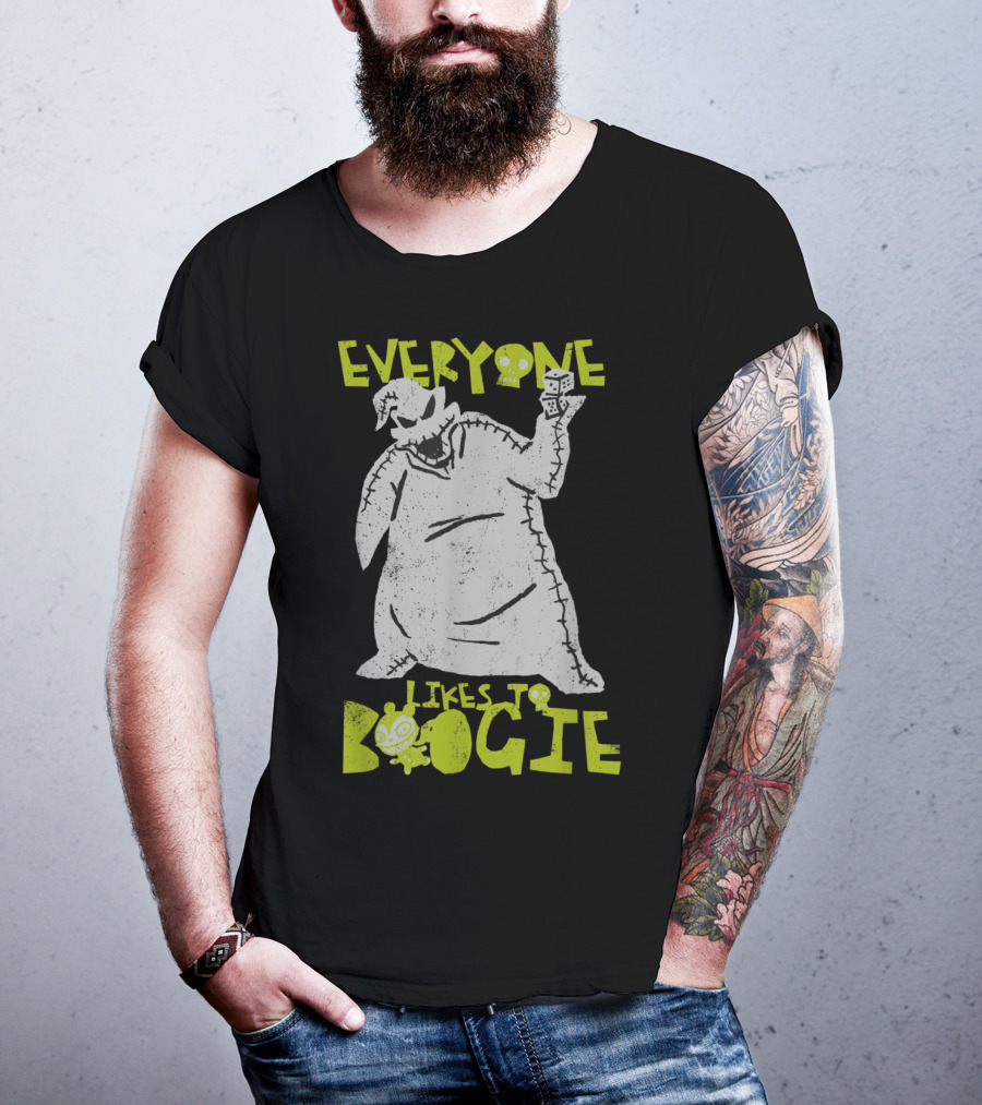 Everyone Likes To Boogie Disney The Nightmare Before Christmas Oogie Boogie T-Shirt