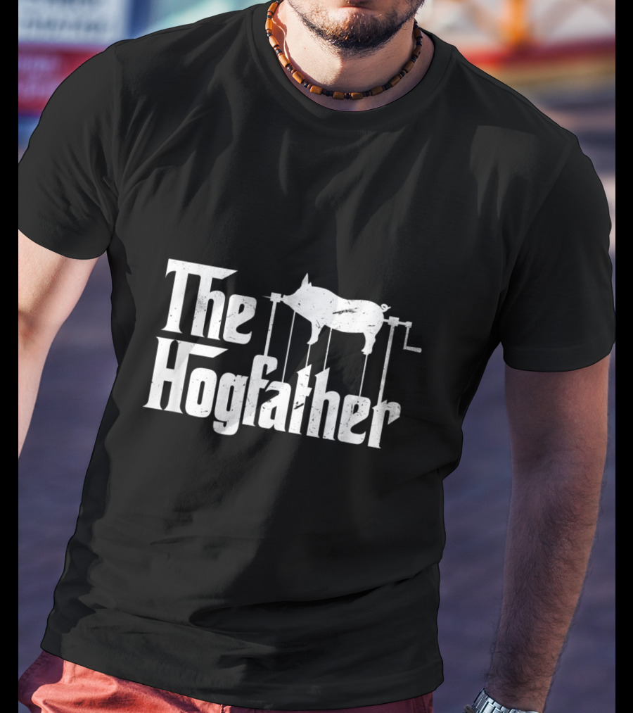 The Hogfather Barbecue Chef Funny BBQ Grill Master Godfather T-Shirt