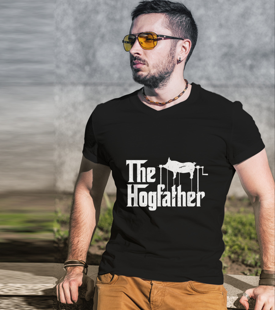 The Hogfather Barbecue Chef Funny BBQ Grill Master Godfather T-Shirt