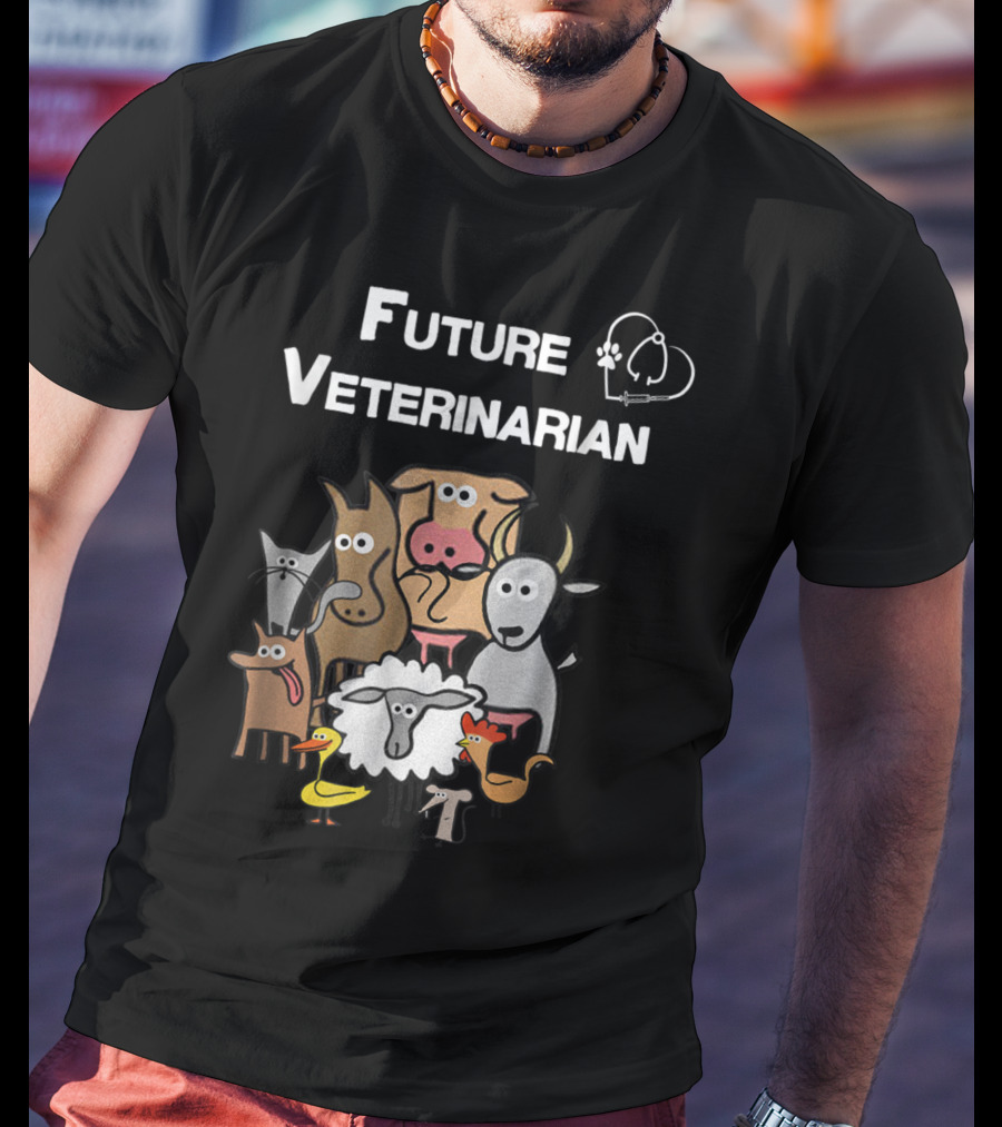 Future Veterinarian Animal Group T-Shirt