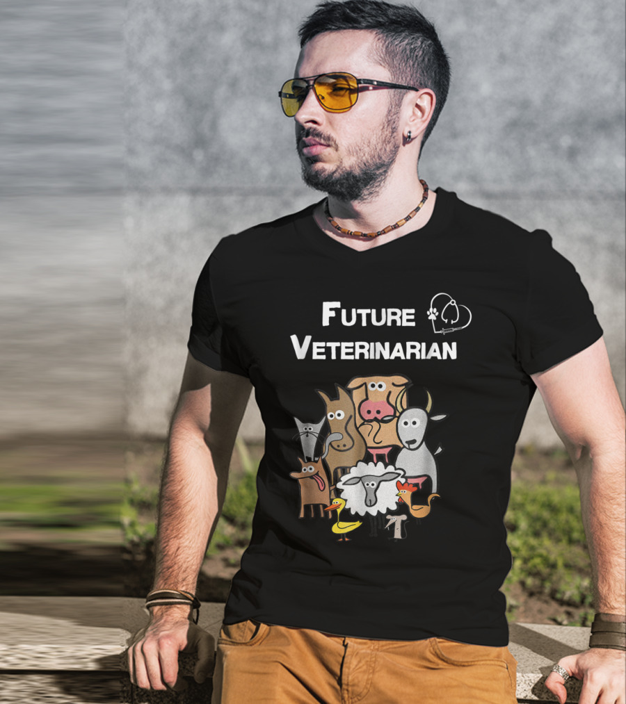 Future Veterinarian Animal Group T-Shirt