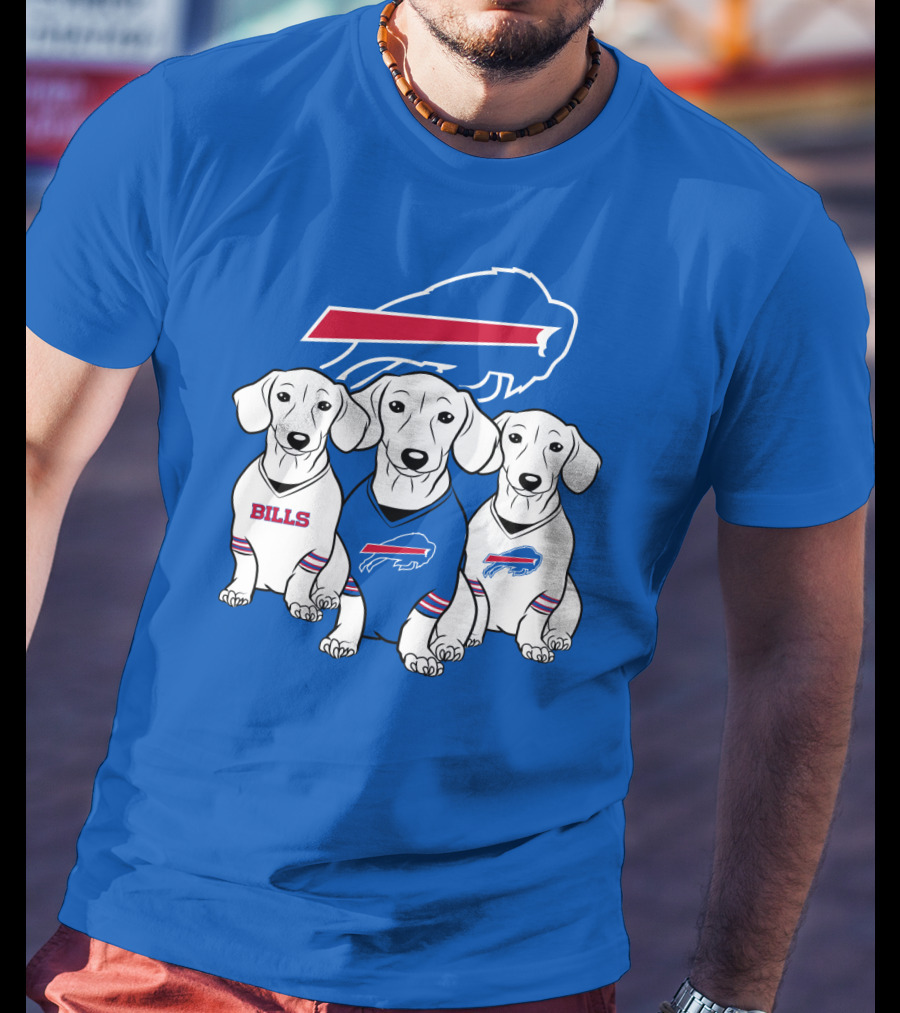 Bills Buffalo Dachshund  T-Shirt