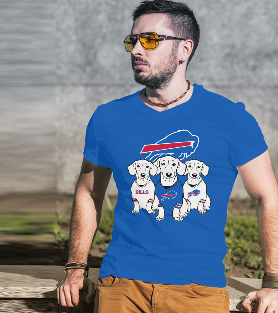 Bills Buffalo Dachshund  T-Shirt