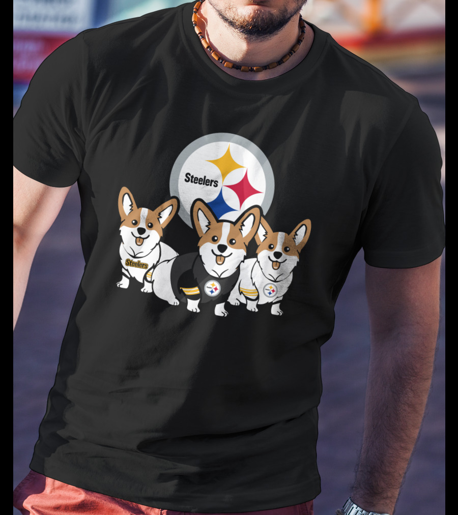 Steelers CorgiTrio T-Shirt
