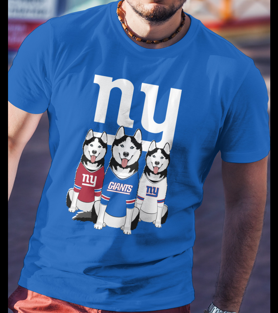 New York Giants Huskie T-Shirt