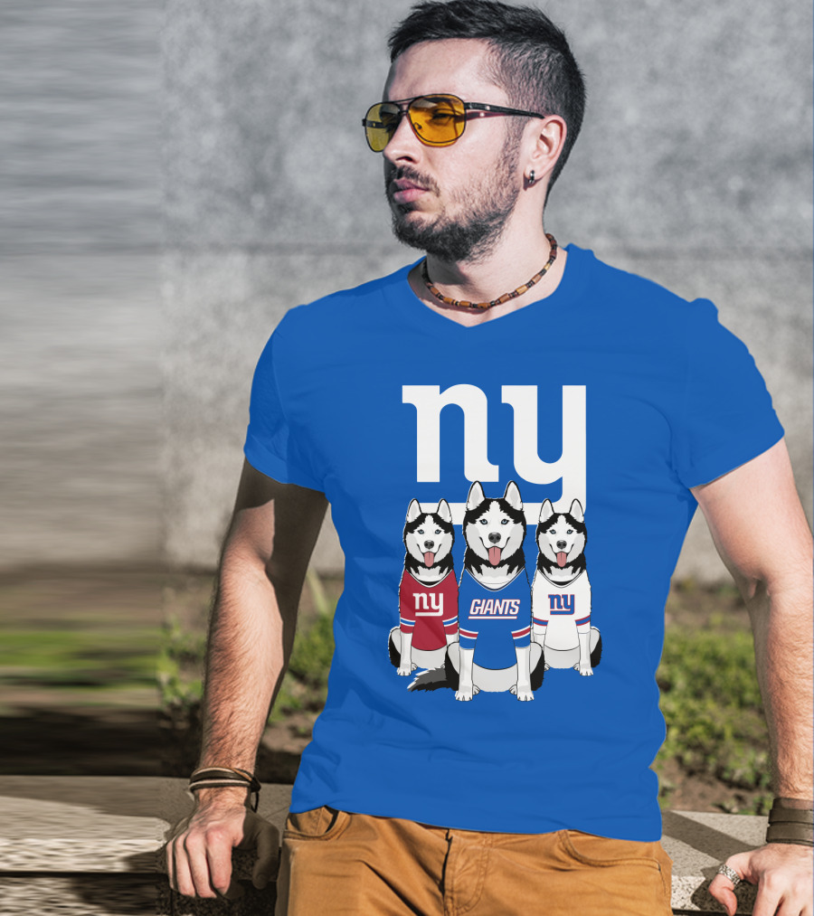 New York Giants Huskie T-Shirt