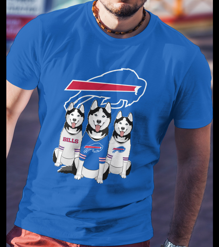 Bills Buffalo Husky Trio T-Shirt