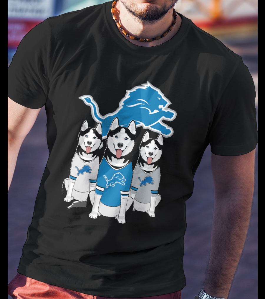 Detroit Lions Husky T-Shirt