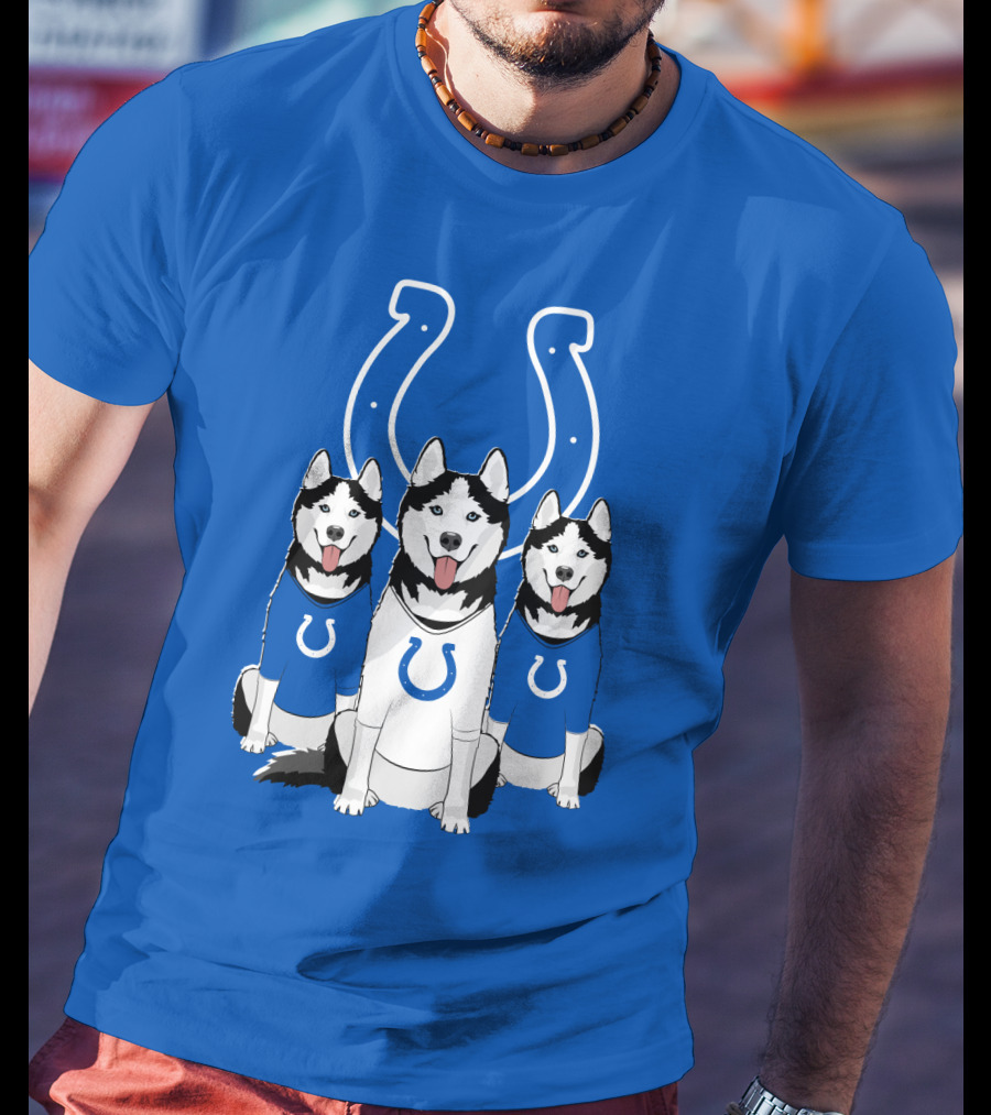 Indianapolis Colts Husky Trio T-Shirt