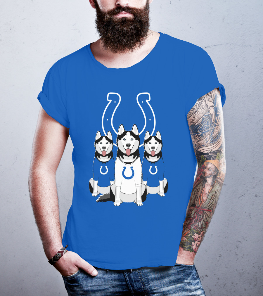 Indianapolis Colts Husky Trio T-Shirt