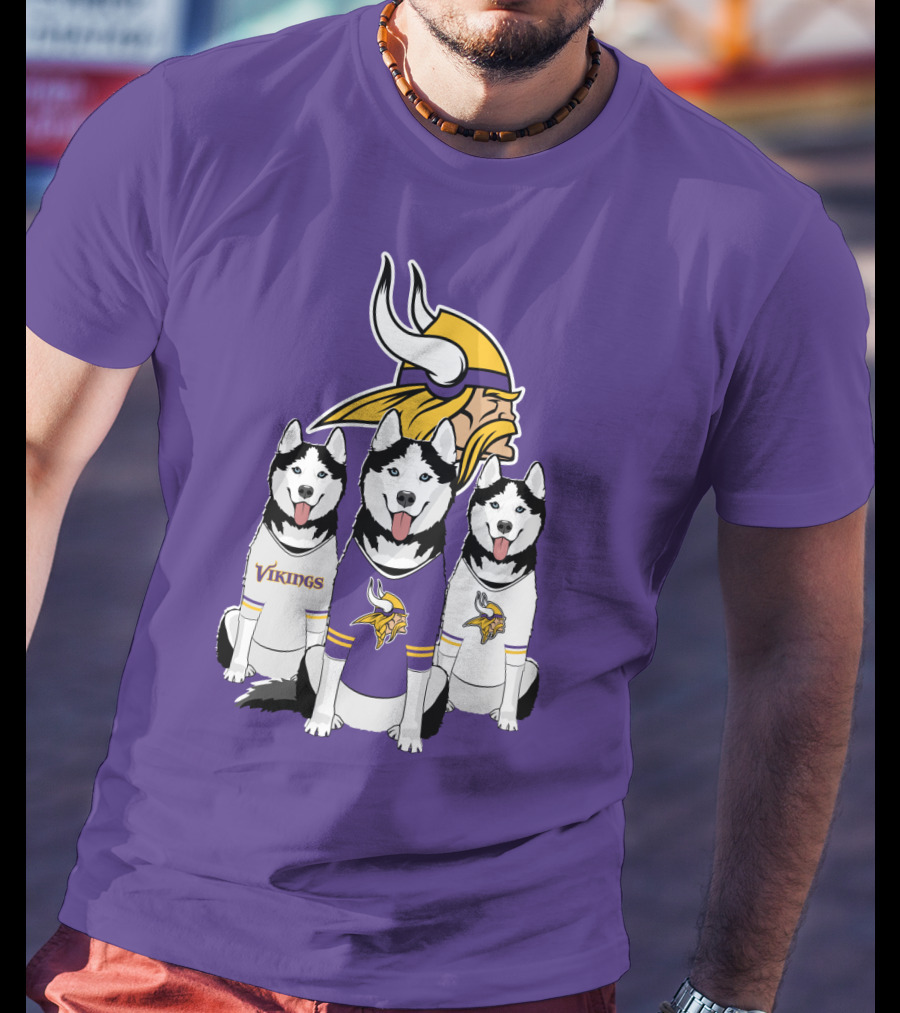 Minnesota Vikings Husky Trio T-Shirt