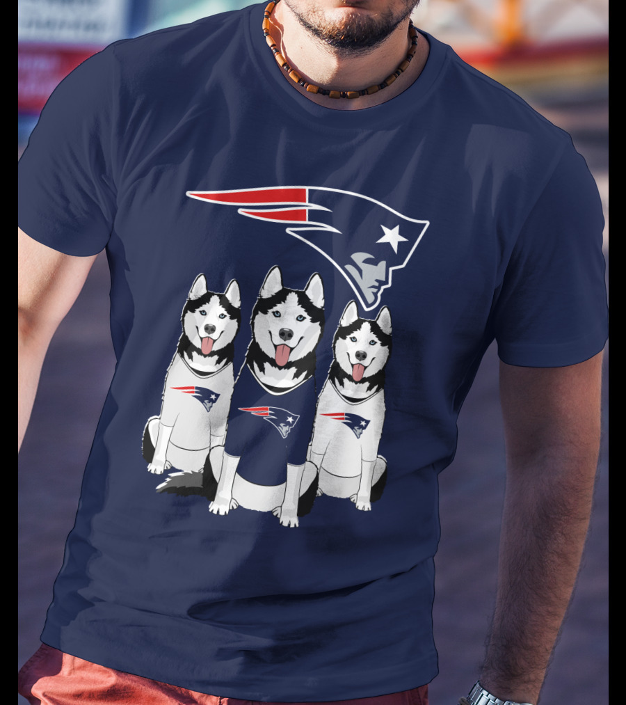 Patriots Husky Trio T-Shirt