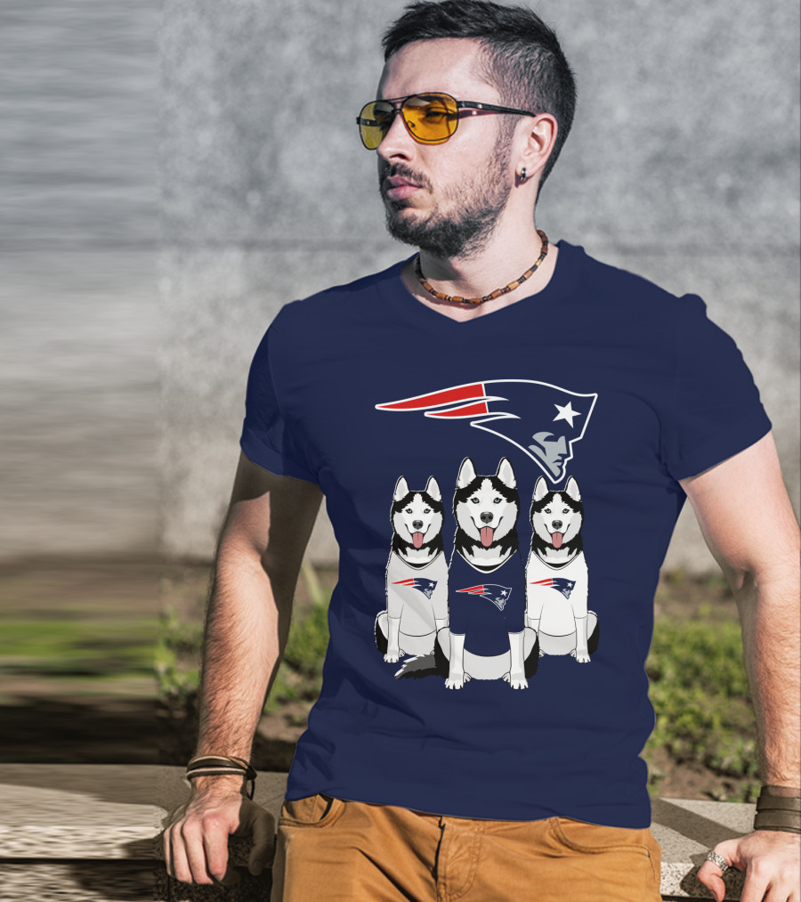 Patriots Husky Trio T-Shirt